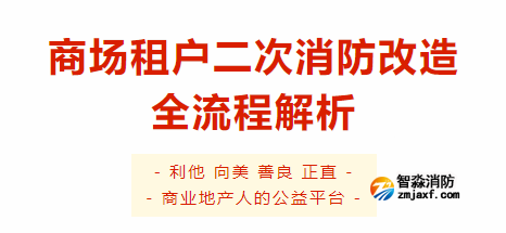 商場(chǎng)租戶二次消防改造全流程解析